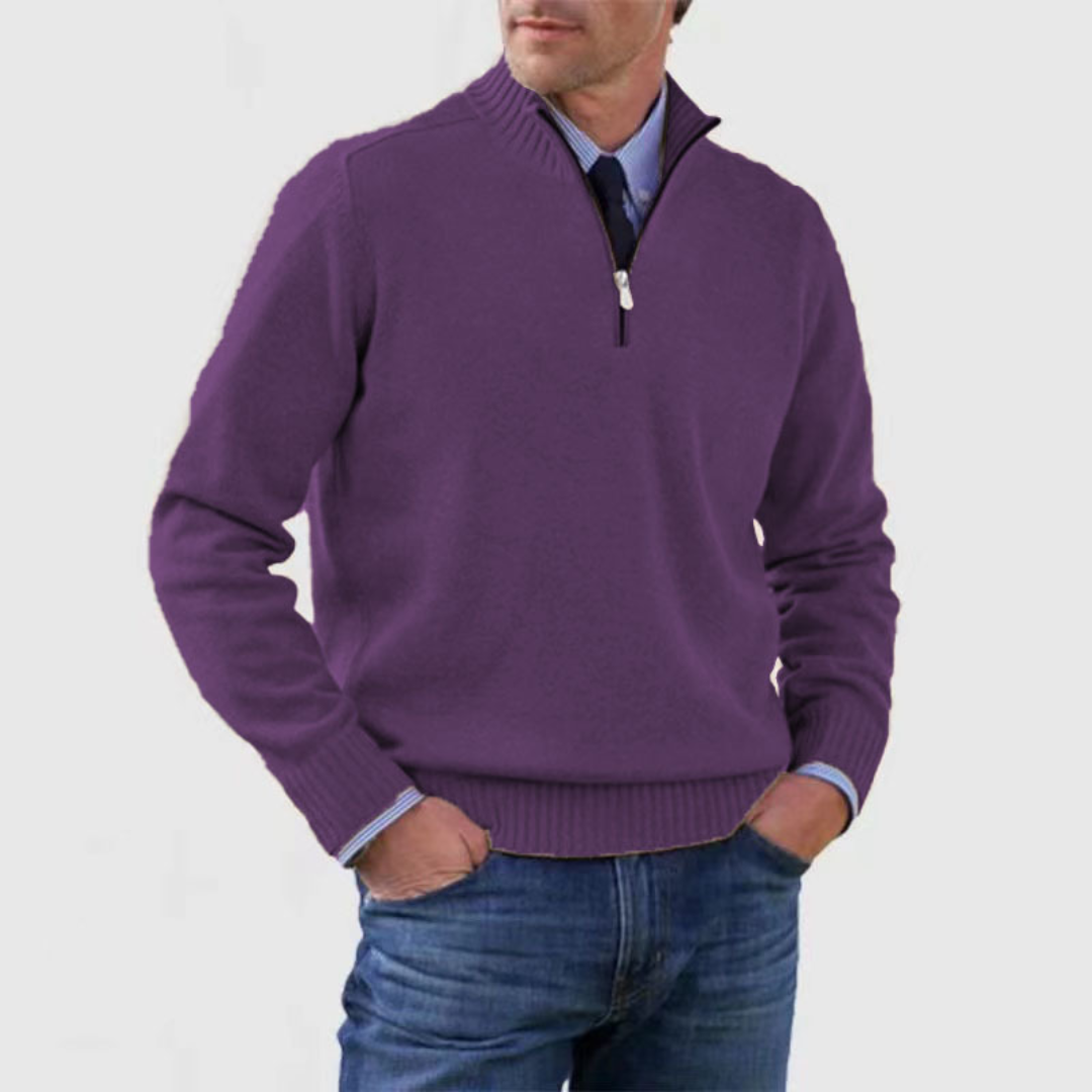 Warm Long Sleeve Sweater for Men