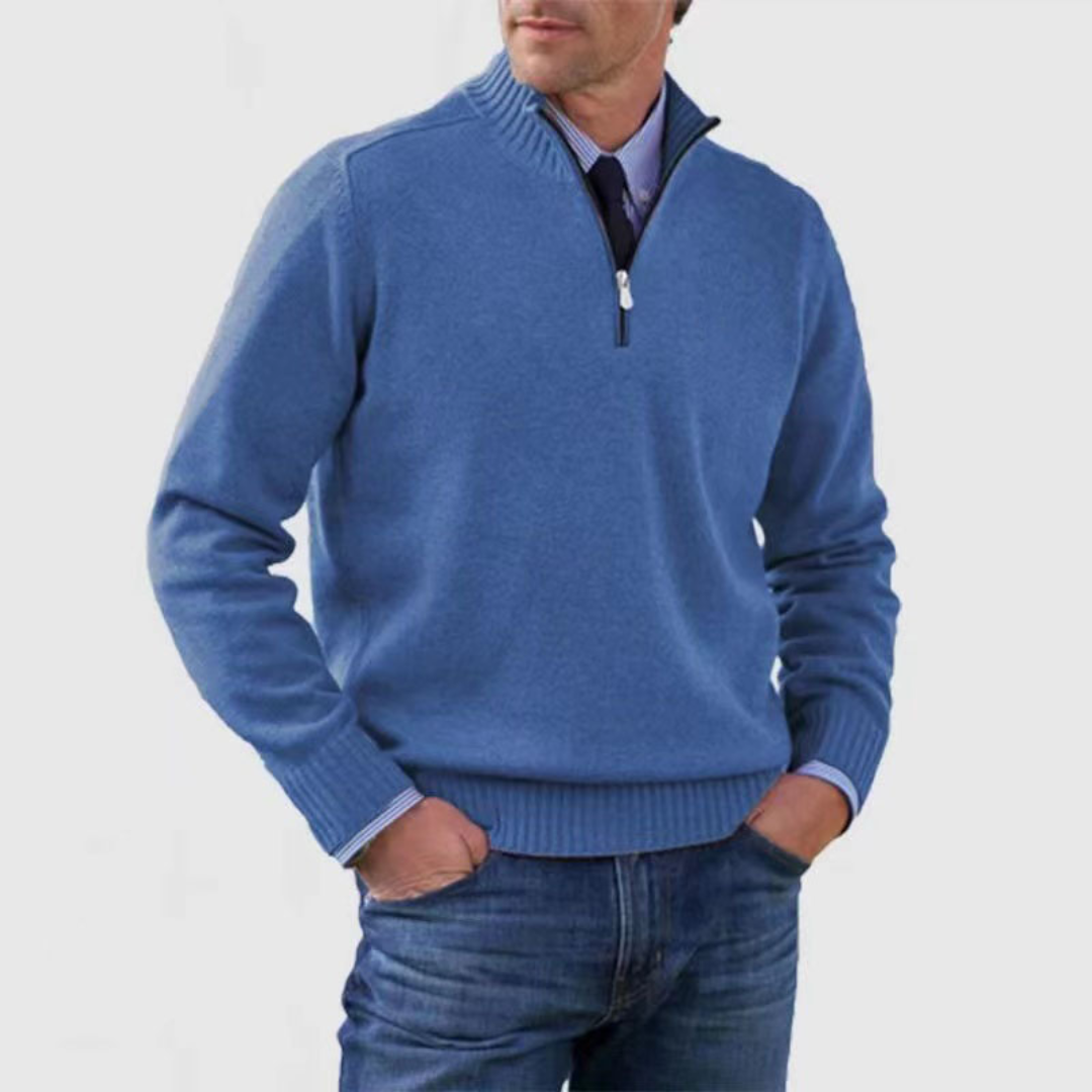 Warm Long Sleeve Sweater for Men