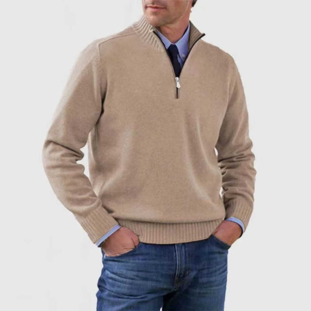 Warm Long Sleeve Sweater for Men