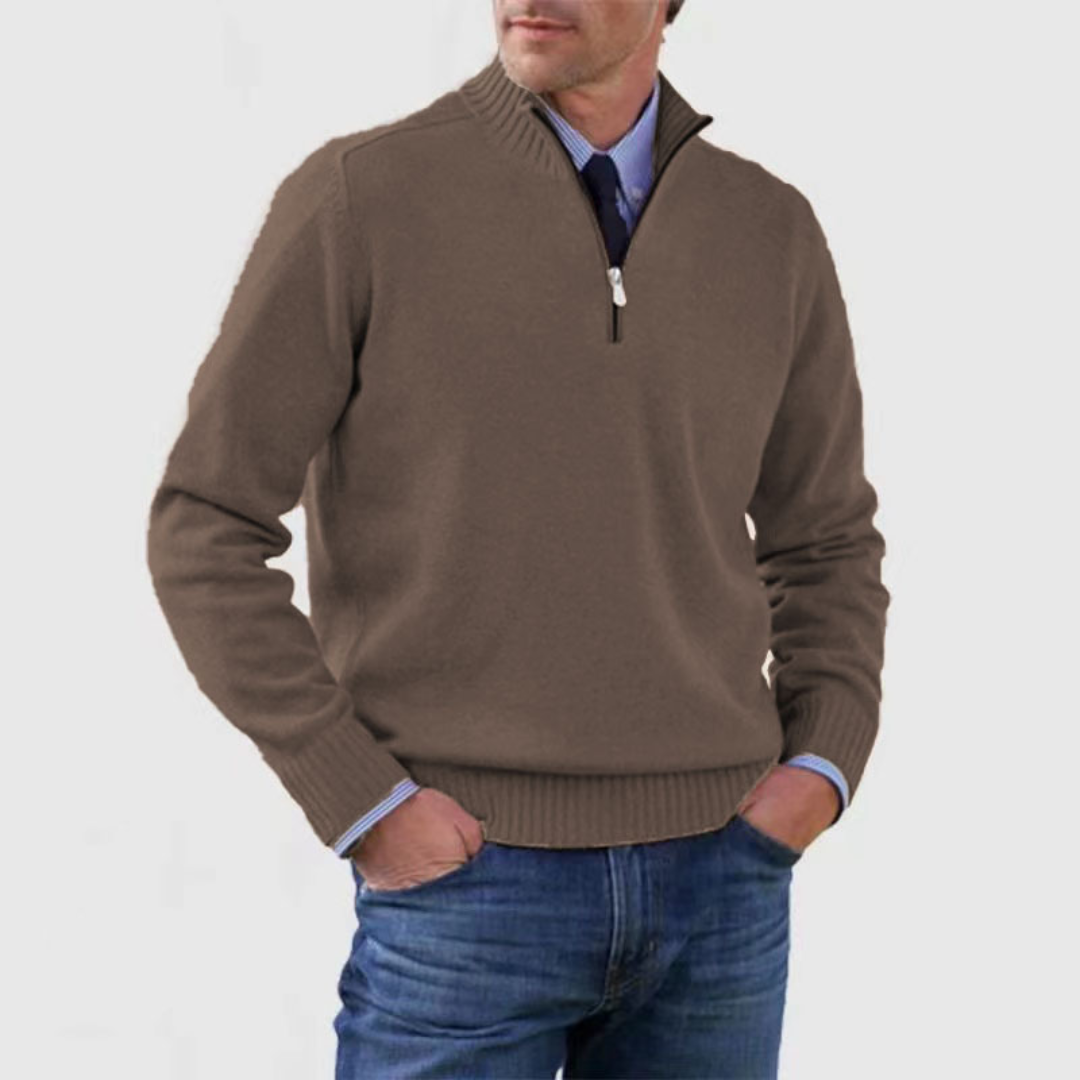 Warm Long Sleeve Sweater for Men