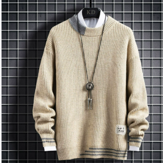 Warm Rope Sweater for Men