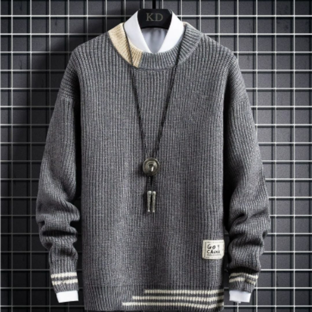 Warm Rope Sweater for Men