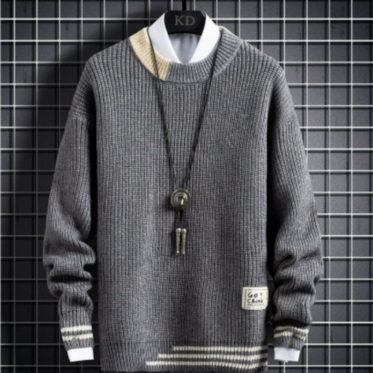 Warm Rope Sweater for Men