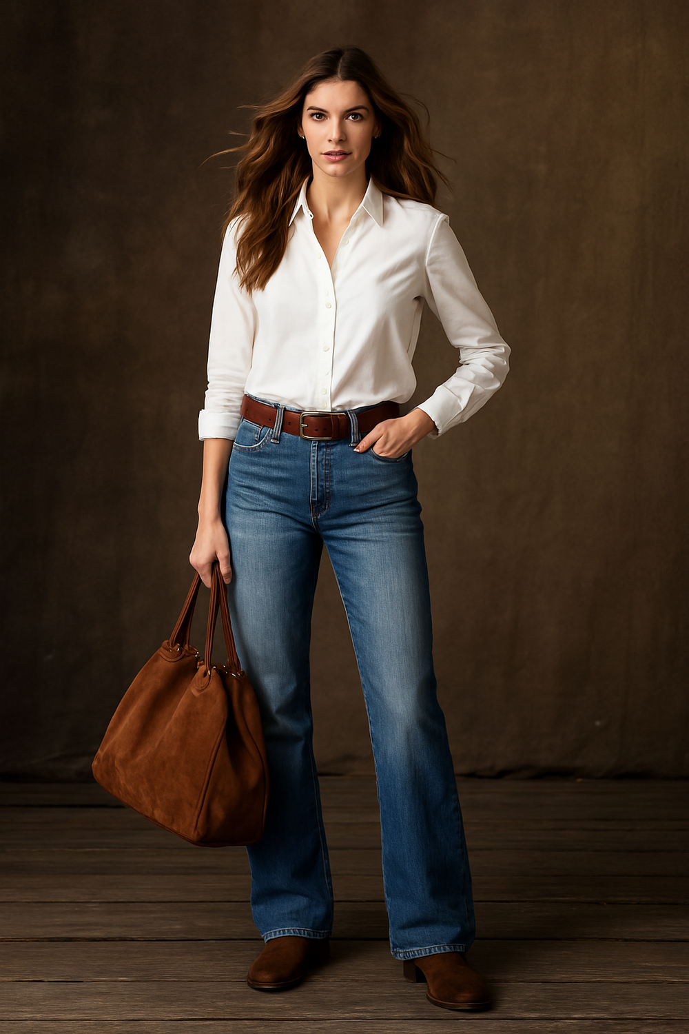 Wide Leg Trousers for Women - Relaxed Fit Fashion Pants