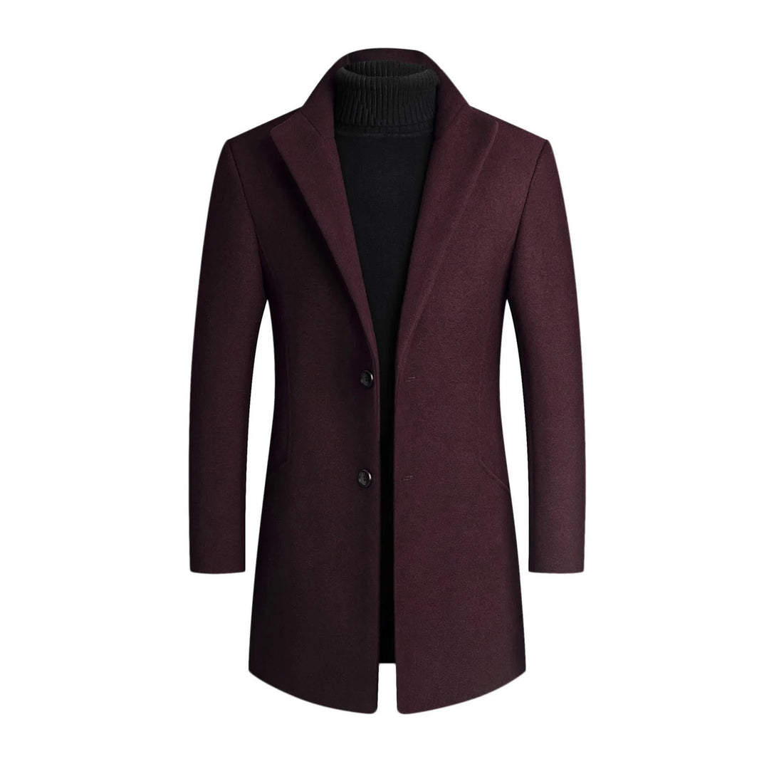 Wind Resistant Men's Coat for Cold Weather