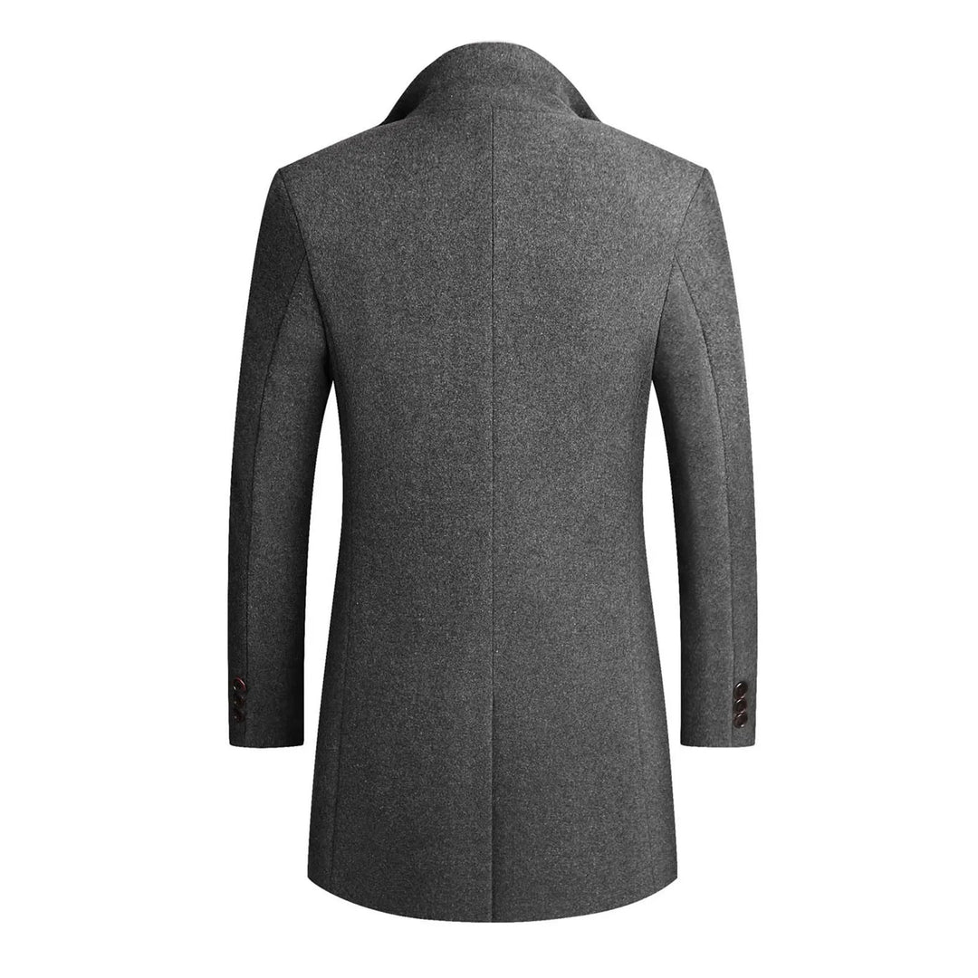 Wind Resistant Men's Coat for Cold Weather