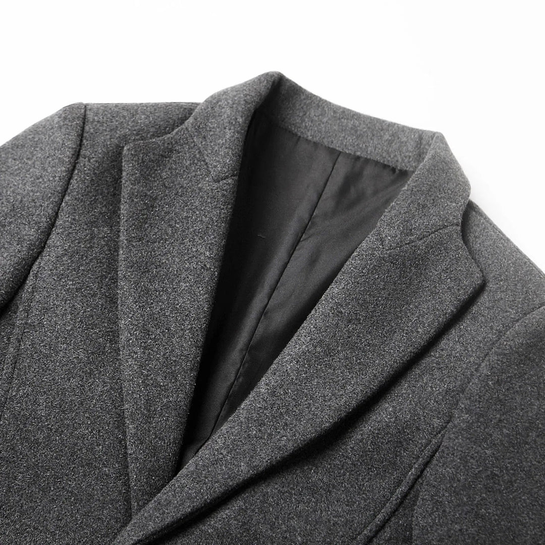 Wind Resistant Men's Coat for Cold Weather