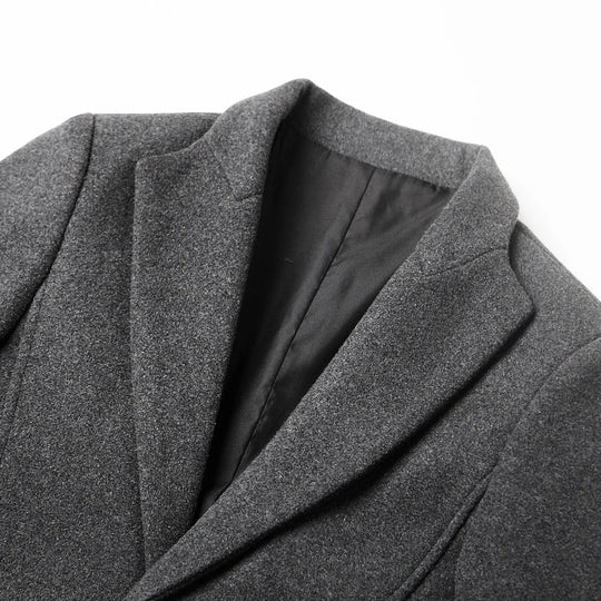 Wind Resistant Men's Coat for Cold Weather