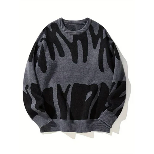 Winter Long-Sleeved Sweater for Men