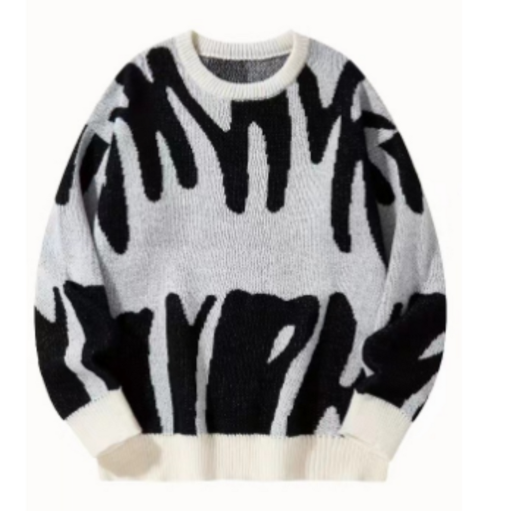 Winter Long-Sleeved Sweater for Men