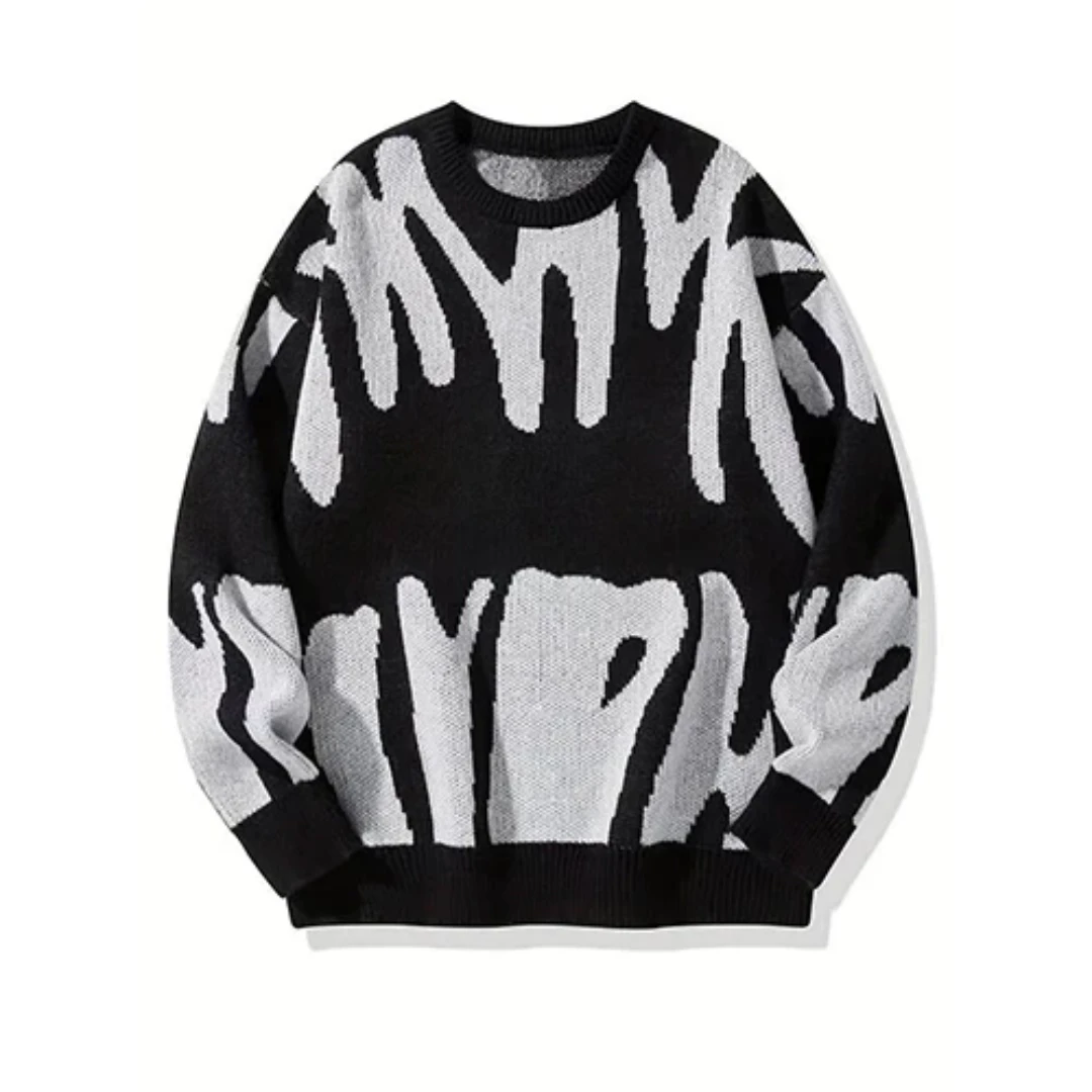 Winter Long-Sleeved Sweater for Men