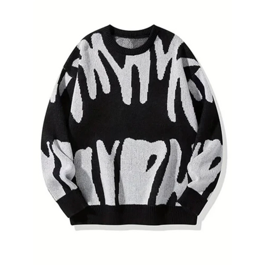 Winter Long-Sleeved Sweater for Men