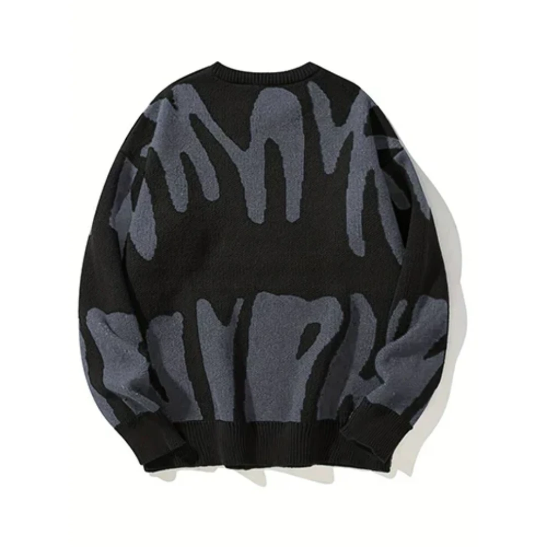 Winter Long-Sleeved Sweater for Men