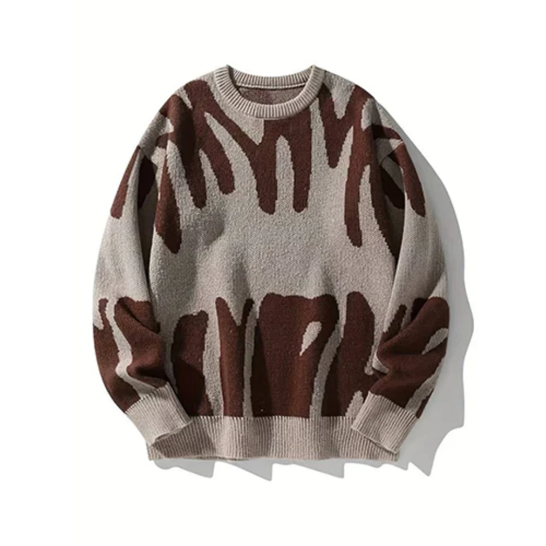 Winter Long-Sleeved Sweater for Men