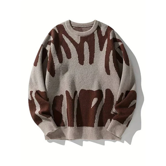 Winter Long-Sleeved Sweater for Men