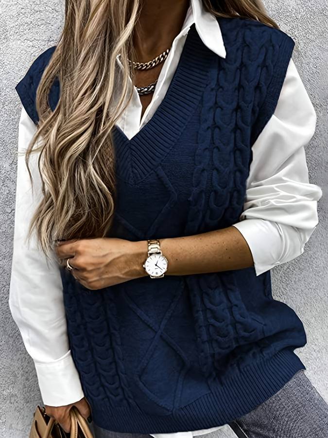 Stellna | Gilet en Tricot pour Femmes | Hiver