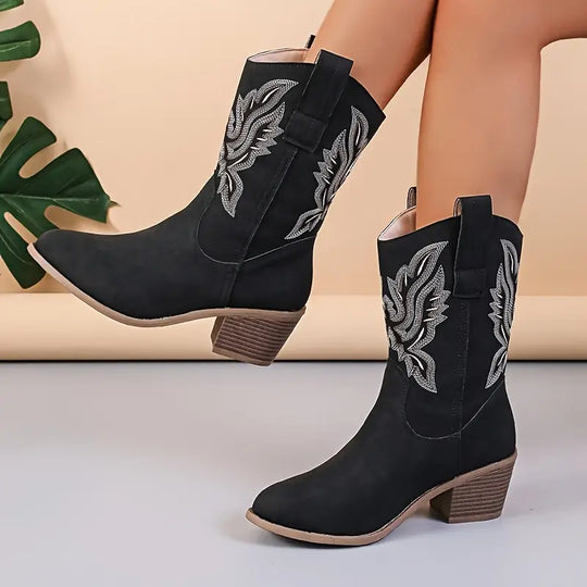 Ysella | Bottes Cowboy Confortables