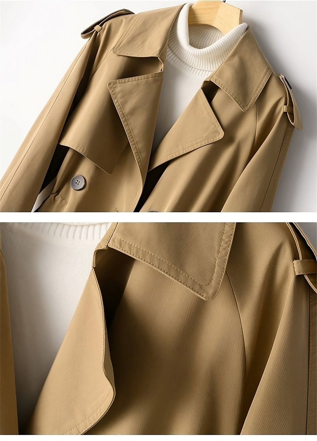 Solène | Manteau Trench Long pour Femme