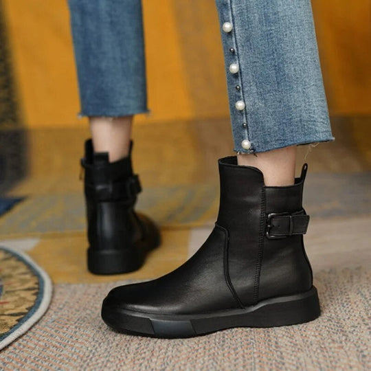 Odeline | Bottes en cuir polyvalentes