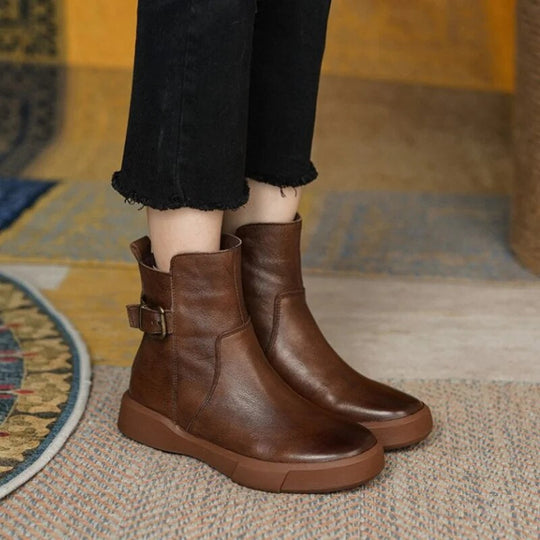 Odeline | Bottes en cuir polyvalentes