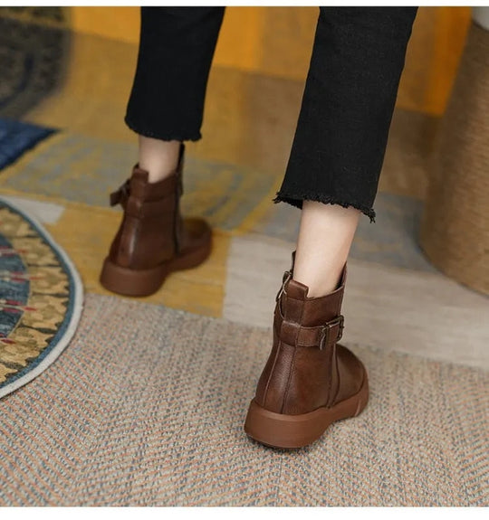 Odeline | Bottes en cuir polyvalentes