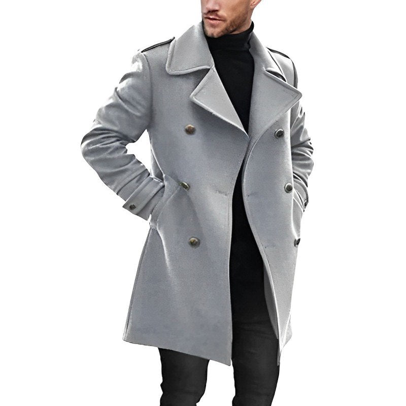 Stefan | Manteau homme mi-long