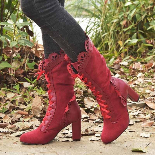 Ophélia | Stiefel mit hohem Absatz und wasserdicht