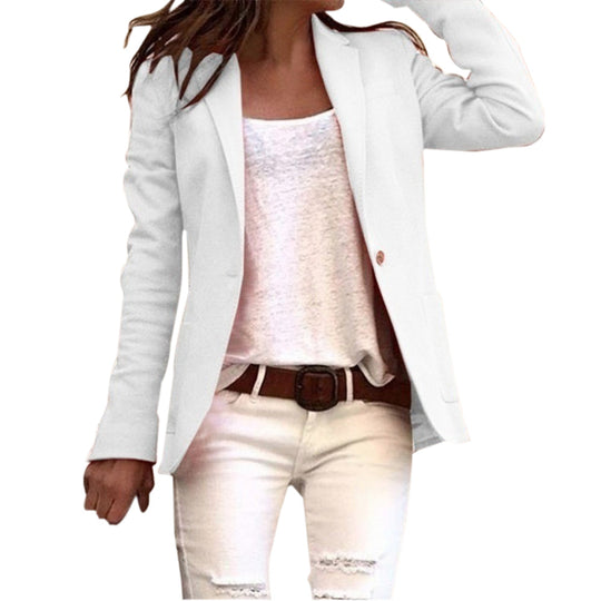 Jareth | Blazer femme slim à manches longues à bouton revers